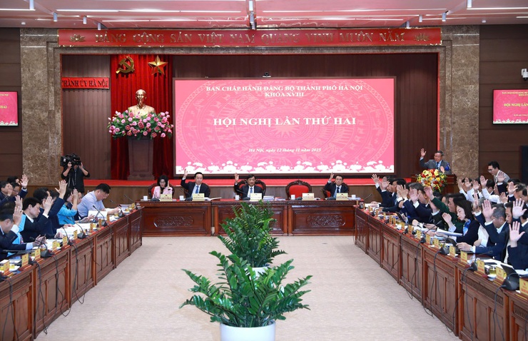 Khai mạc Hội nghị lần thứ Hai, Ban Chấp hành Đảng bộ Thành phố khóa XVIII- Ảnh 3.