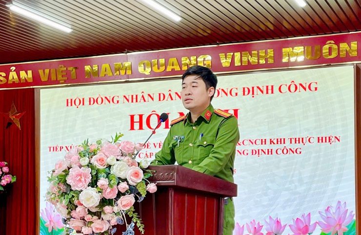 Phường Định Công: Kiên quyết xử lý nghiêm minh triệt để các trường hợp vi phạm quy định an toàn PCCC- Ảnh 2.