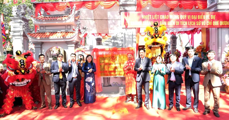 Dương Hòa: Bảo tồn và phát huy giá trị di tích Võ chỉ Quế Dương- Ảnh 3.