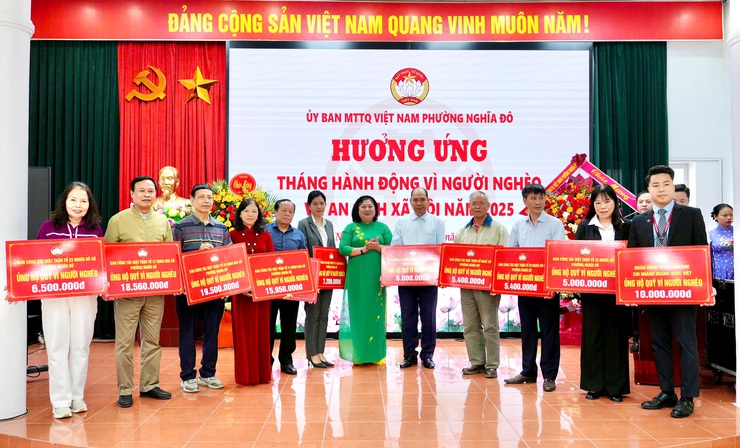 Phường Nghĩa Đô kỷ niệm 95 năm Ngày Truyền thống MTTQ Việt Nam- Ảnh 2.