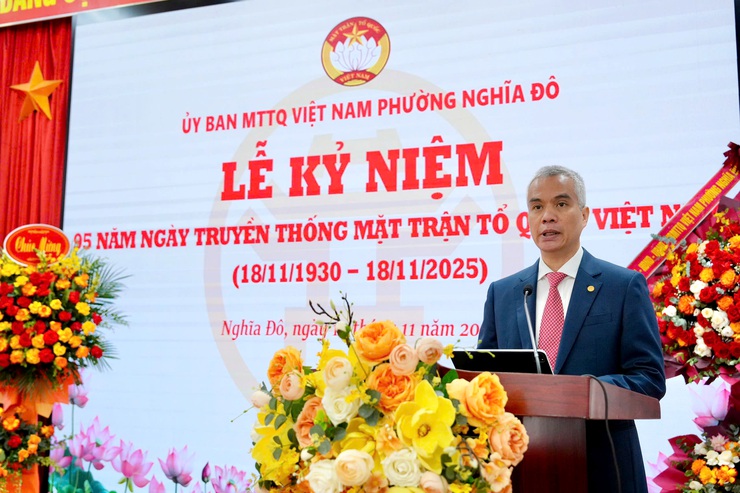 Phường Nghĩa Đô kỷ niệm 95 năm Ngày Truyền thống MTTQ Việt Nam- Ảnh 3.