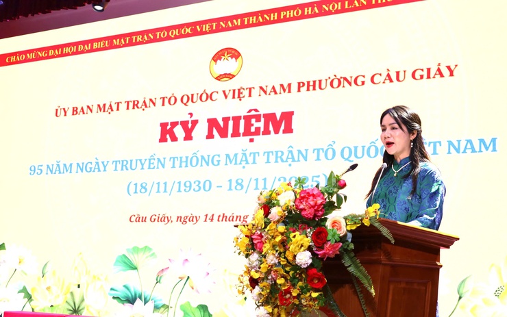 Phường Cầu Giấy kỷ niệm 95 năm Ngày truyền thống MTTQ Việt Nam- Ảnh 2.