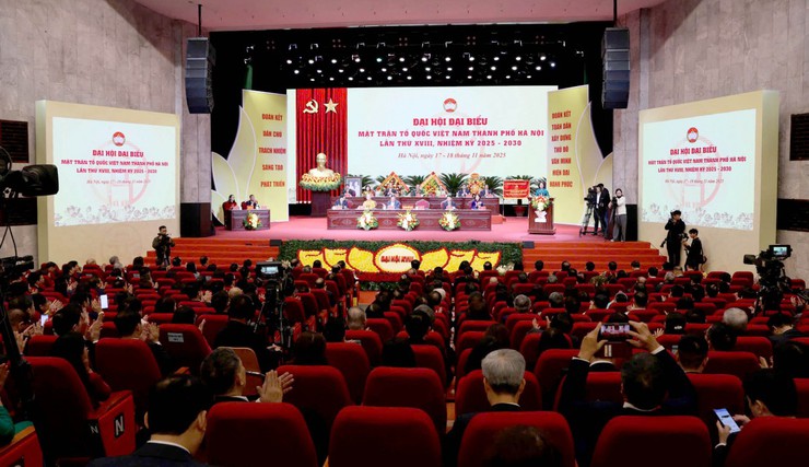 Đại hội MTTQ Việt Nam thành phố Hà Nội lần thứ XVIII, nhiệm kỳ 2025 - 2030 thành công tốt đẹp- Ảnh 10.