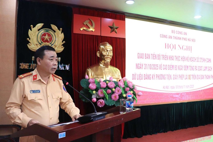 Đẩy nhanh tiến độ làm sạch Cơ sở dữ liệu đăng ký phương tiện trên địa bàn Thành phố- Ảnh 2.