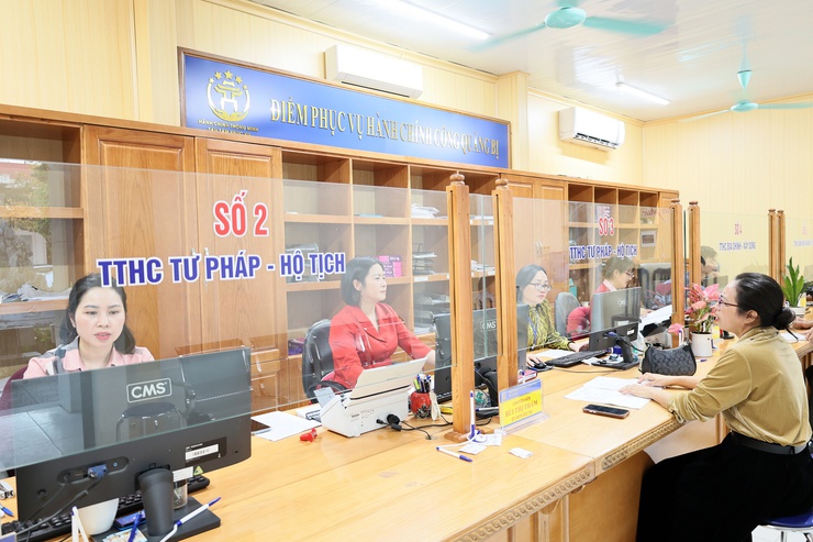 Hiệu quả từ công tác giải quyết thủ tục hành chính xã Quảng Bị- Ảnh 1.