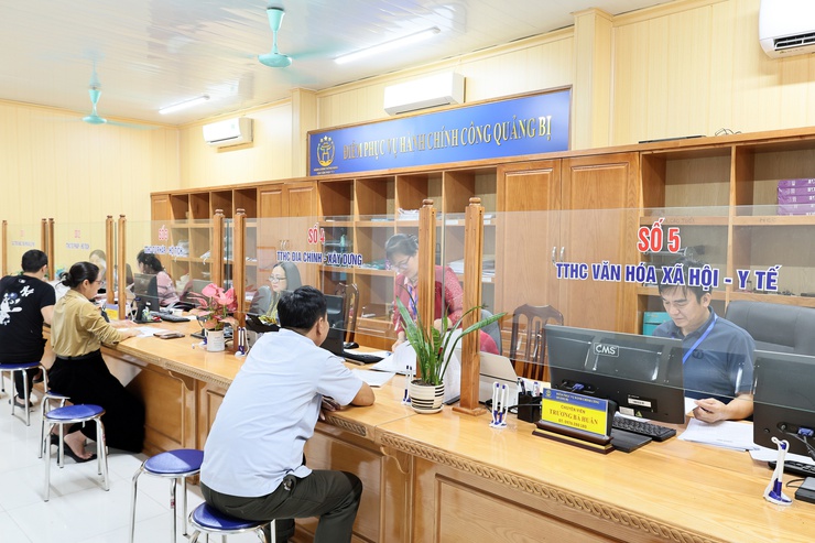 Hiệu quả từ công tác giải quyết thủ tục hành chính xã Quảng Bị- Ảnh 2.