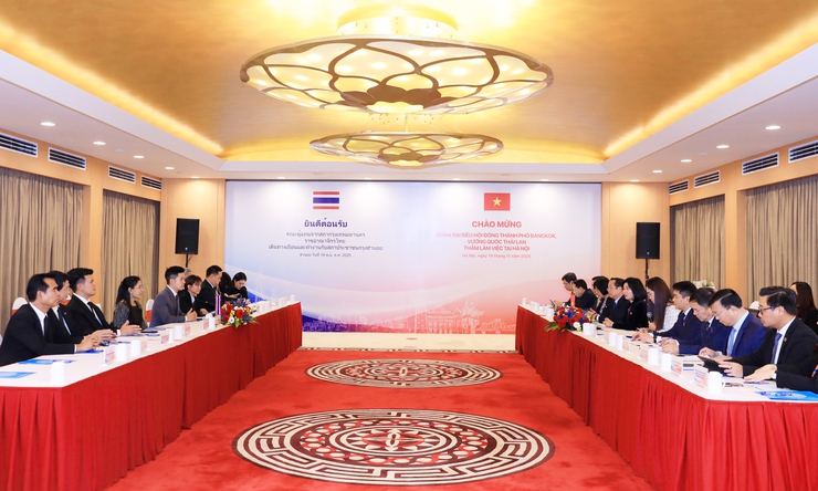 Tăng cường hợp tác giữa HĐND thành phố Hà Nội và Hội đồng thành phố Bangkok- Ảnh 1.