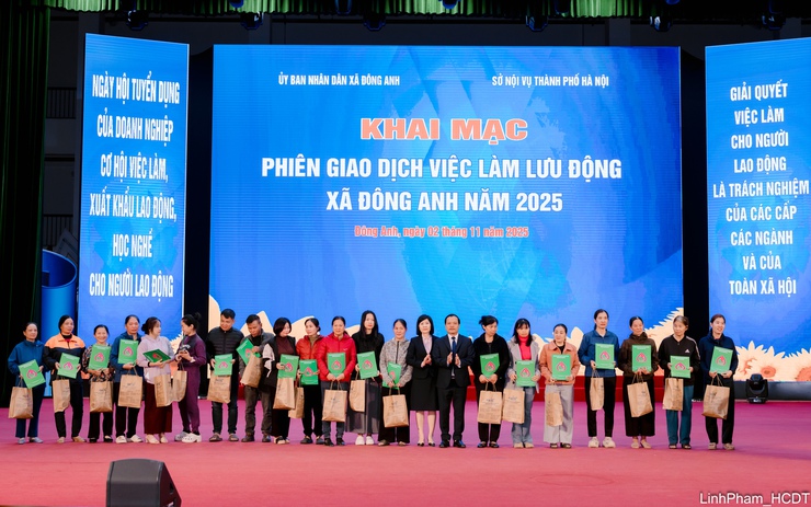 Hơn 2.000 chỉ tiêu tuyển dụng tại Phiên giao dịch việc làm xã Đông Anh năm 2025- Ảnh 3.