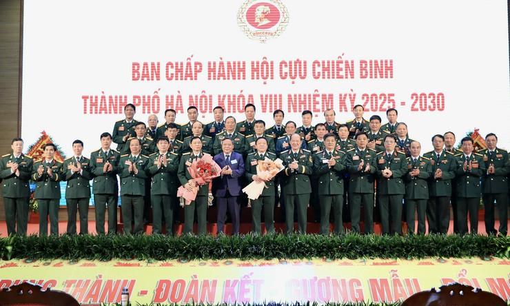 Đại hội đại biểu Hội Cựu chiến binh thành phố Hà Nội lần thứ VIII thành công tốt đẹp- Ảnh 7.
