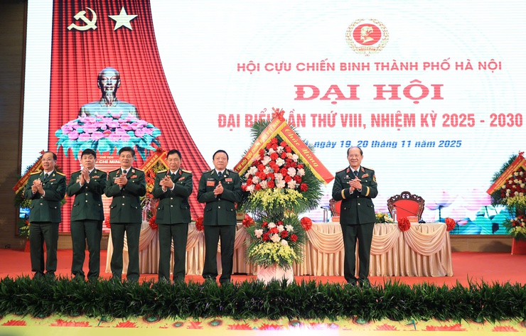 Đại hội đại biểu Hội Cựu chiến binh thành phố Hà Nội lần thứ VIII thành công tốt đẹp- Ảnh 4.