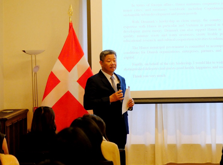 Phó Chủ tịch UBND Thành phố Nguyễn Mạnh Quyền thăm và làm việc tại Đan Mạch- Ảnh 5.