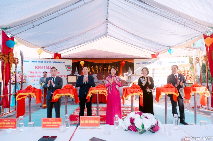 Khai mạc Tuần lễ Di sản văn hóa Phúc Lợi năm 2025- Ảnh 6.