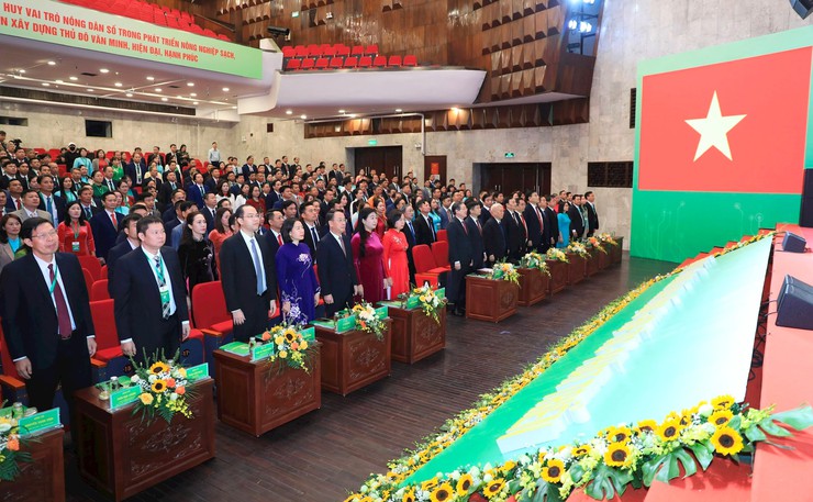 Đại hội đại biểu Hội Nông dân thành phố Hà Nội lần thứ XI, nhiệm kỳ 2025-2030 thành công tốt đẹp- Ảnh 1.