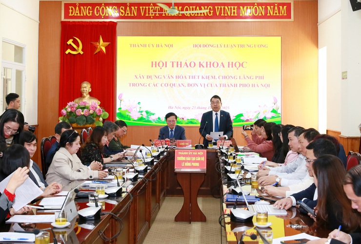 Xây dựng văn hóa tiết kiệm, chống lãng phí trong các cơ quan, đơn vị thành phố Hà Nội- Ảnh 1.