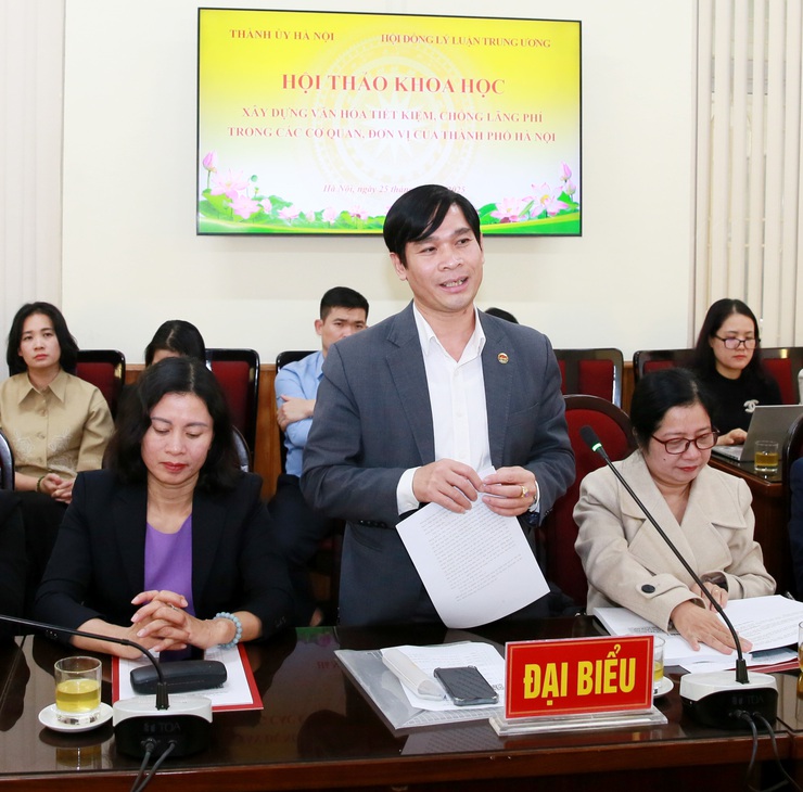 Xây dựng văn hóa tiết kiệm, chống lãng phí trong các cơ quan, đơn vị thành phố Hà Nội- Ảnh 2.