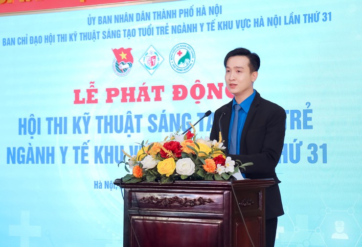 Phát động Hội thi Kỹ thuật sáng tạo tuổi trẻ ngành Y tế khu vực Hà Nội lần thứ 31- Ảnh 2.