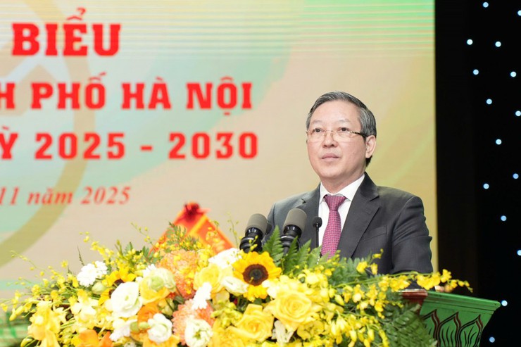 Đại hội đại biểu Hội Nông dân thành phố Hà Nội lần thứ XI, nhiệm kỳ 2025-2030 thành công tốt đẹp- Ảnh 3.