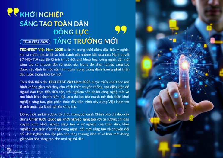 TECHFEST Việt Nam 2025: Lan tỏa tinh thần khởi nghiệp sáng tạo toàn dân- Ảnh 2.