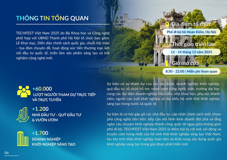 TECHFEST Việt Nam 2025: Lan tỏa tinh thần khởi nghiệp sáng tạo toàn dân- Ảnh 4.