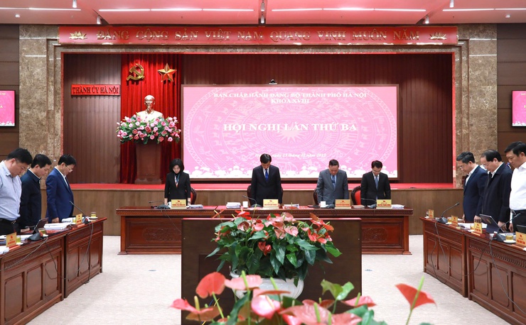 Khai mạc Hội nghị lần thứ Ba, Ban Chấp hành Đảng bộ Thành phố- Ảnh 2.