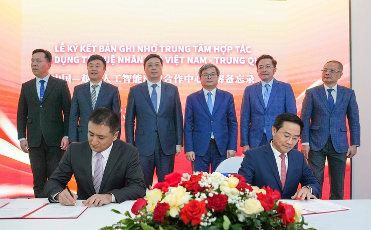 Ra mắt Trung tâm Trưng bày Hà Nội thuộc Trung tâm Hợp tác ứng dụng trí tuệ nhân tạo Trung Quốc - Việt Nam- Ảnh 4.