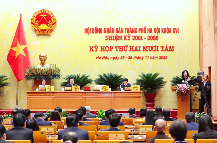 Hanoi People's Council convenes 28th session- Ảnh 2.
