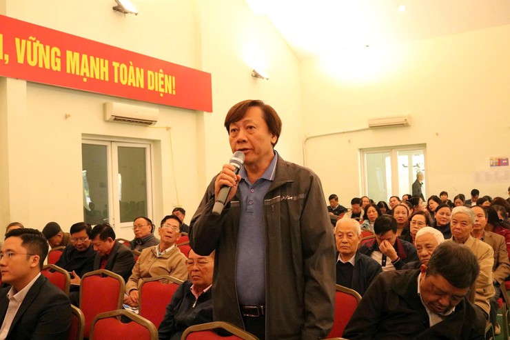 Phường Nghĩa Đô tiếp tục thực hiện dự án tuyến phố nối từ Trần Quốc Hoàn đến Nghĩa Tân- Ảnh 1.