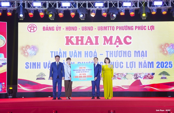 Khai mạc Tuần Văn hóa - Thương mại - Sinh vật cảnh phường Phúc Lợi năm 2025- Ảnh 8.