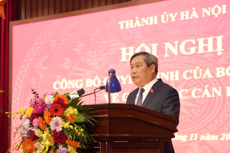 Đồng chí Vũ Đại Thắng được điều động, chỉ định giữ chức Phó Bí thư Thành ủy Hà Nội- Ảnh 4.