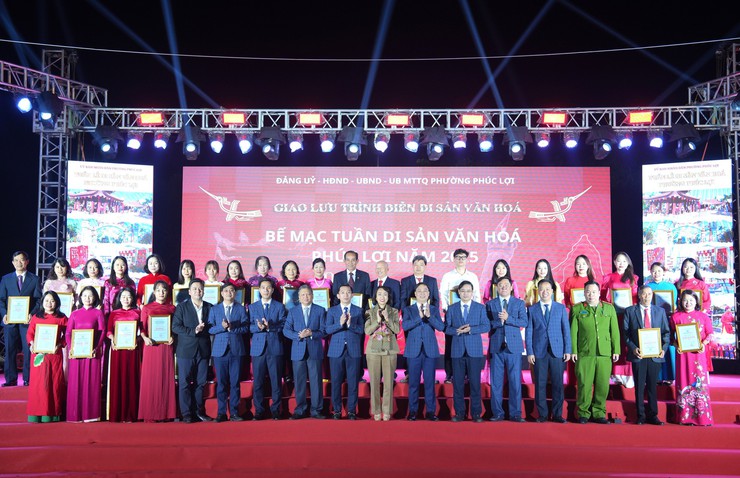 Nhiều hoạt động ý nghĩa tại Tuần Di sản văn hóa phường Phúc Lợi năm 2025- Ảnh 1.