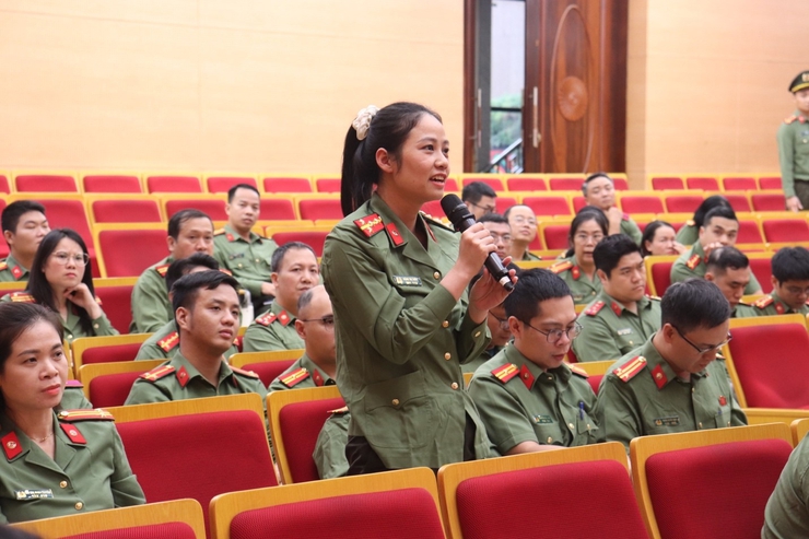 Công an thành phố Hà Nội tổ chức Hội nghị về công tác phát triển nhà ở xã hội trong lực lượng Công an Thủ đô- Ảnh 4.