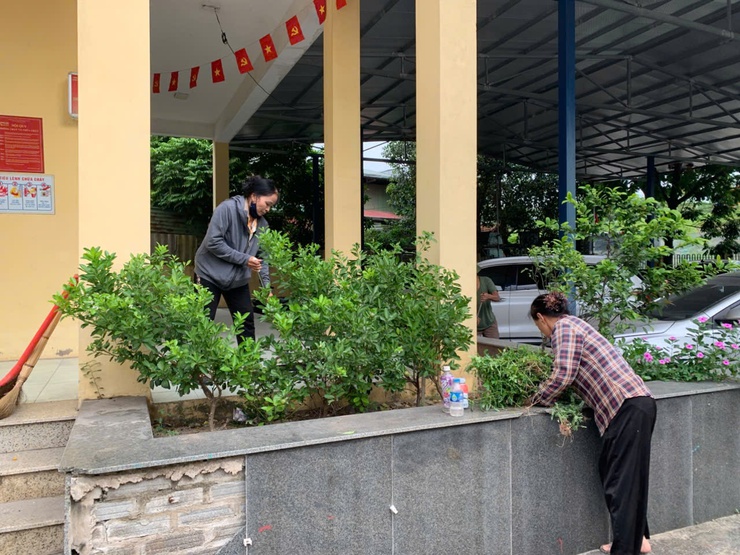 Phường Lĩnh Nam: "Nhà hội họp Xanh - Sạch - Đẹp" - Công trình của lòng dân- Ảnh 3.