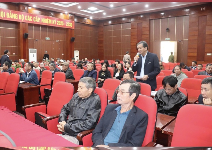 Phú Xuyên tổ chức đối thoại giữa lãnh đạo UBND xã với tổ chức, cá nhân về thủ tục hành chính- Ảnh 3.