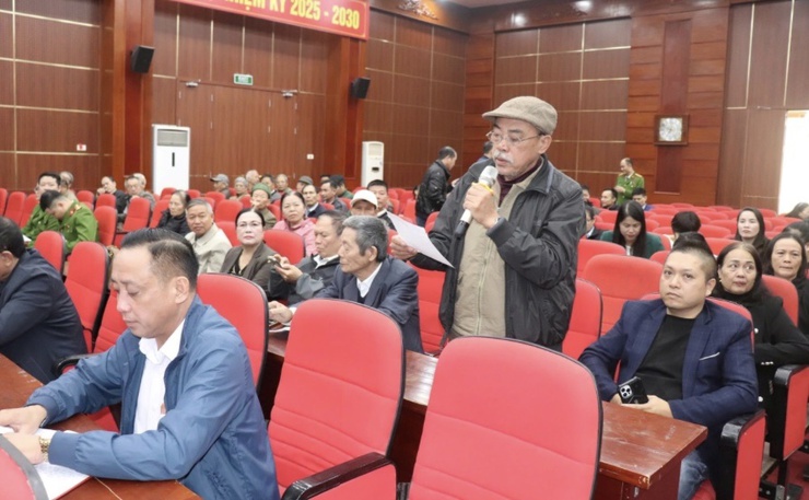 Phú Xuyên tổ chức đối thoại giữa lãnh đạo UBND xã với tổ chức, cá nhân về thủ tục hành chính- Ảnh 2.