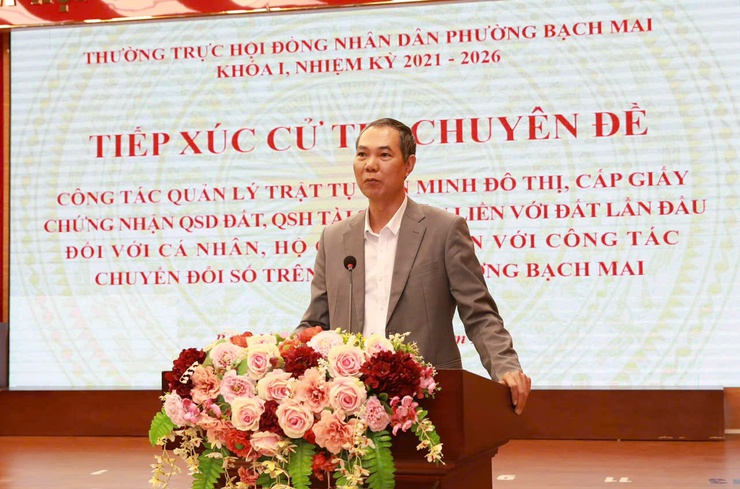 Phường Bạch Mai: Trả lời tất cả kiến nghị cử tri trước kỳ họp cuối năm 2025- Ảnh 4.