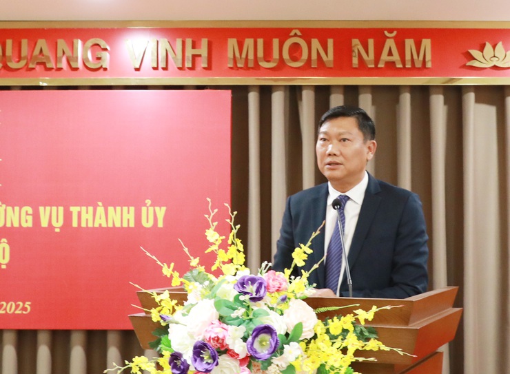 Bổ nhiệm đồng chí Phùng Xuân Dương giữ chức vụ Phó Trưởng Ban Nội chính Thành ủy- Ảnh 2.