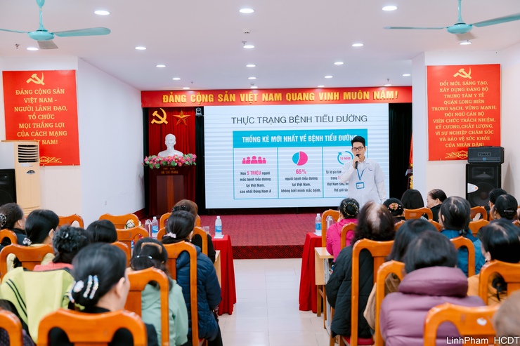 Phường Việt Hưng tăng cường truyền thông, kêu gọi cộng đồng phòng, chống bệnh tiểu đường- Ảnh 7.