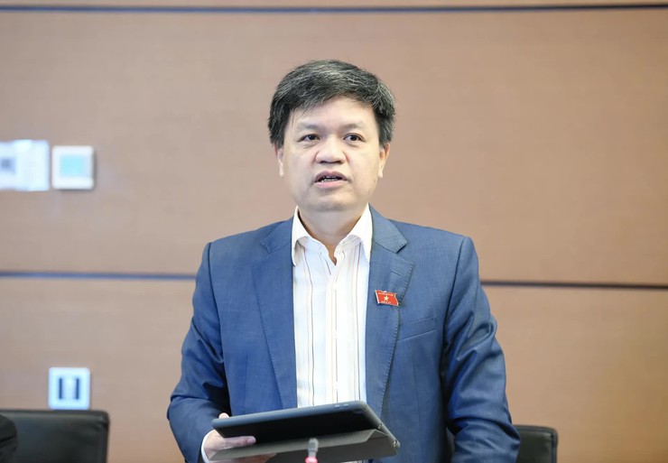 Đại biểu Quốc hội thành phố Hà Nội thảo luận, góp ý hoàn thiện Dự thảo Luật Chuyển đổi số- Ảnh 2.