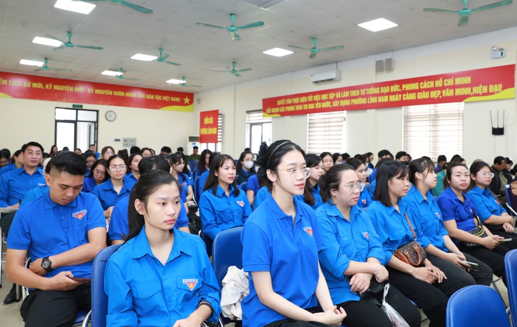 Chủ tịch UBND phường Lĩnh Nam: Thanh niên phải truyền cảm hứng đổi mới, sáng tạo- Ảnh 2.