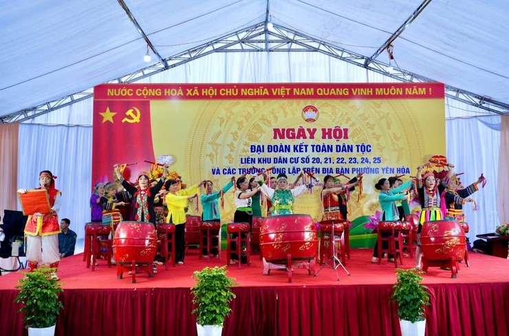 Phường Yên Hòa tổ chức Ngày hội Đại đoàn kết toàn dân tộc năm 2025- Ảnh 1.