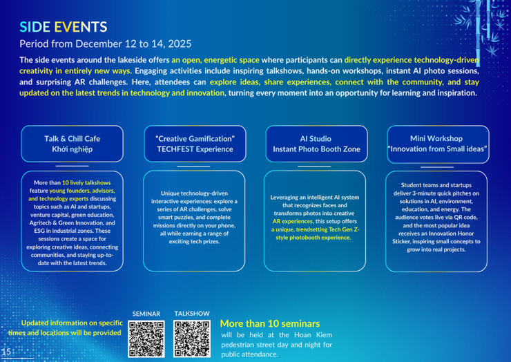 TECHFEST Vietnam 2025: Spreading nationwide spirit of innovation and entrepreneurship- Ảnh 14.