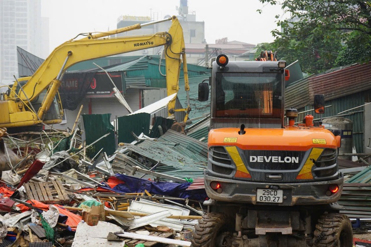 Phường Định Công: Cơ bản hoàn thành giải phóng mặt bằng dự án đường Vành đai 2,5- Ảnh 2.