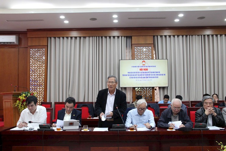 Social review of three draft resolutions piloting special mechanisms for major projects in Hanoi- Ảnh 2.