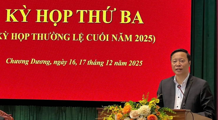 Xã Chương Dương khai mạc kỳ họp thứ 3 (kỳ họp thường lệ) cuối năm 2025- Ảnh 2.
