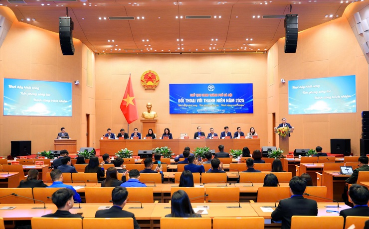 Chủ tịch Hà Nội Vũ Đại Thắng: Thanh niên cần là lực lượng đi đầu trong tiếp cận, làm chủ công nghệ mới- Ảnh 6.