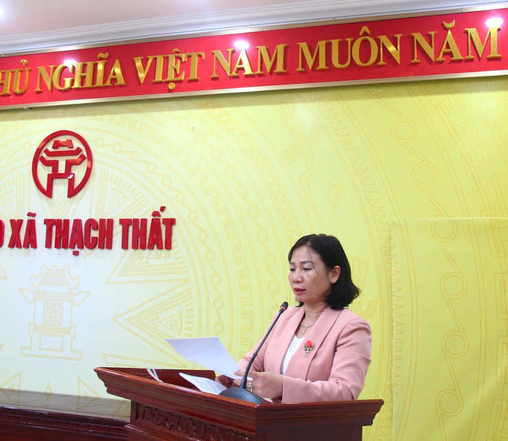 Xã Thạch Thất triển khai Kế hoạch thực hiện công tác quy hoạch cán bộ nhiệm kỳ 2025-2030, 2026-2031 và hướng dẫn quy trình các bước hiệp thương bầu cử đại biểu Hội đồng nhân dân các cấp nhiệm kỳ 2026-2031- Ảnh 3.