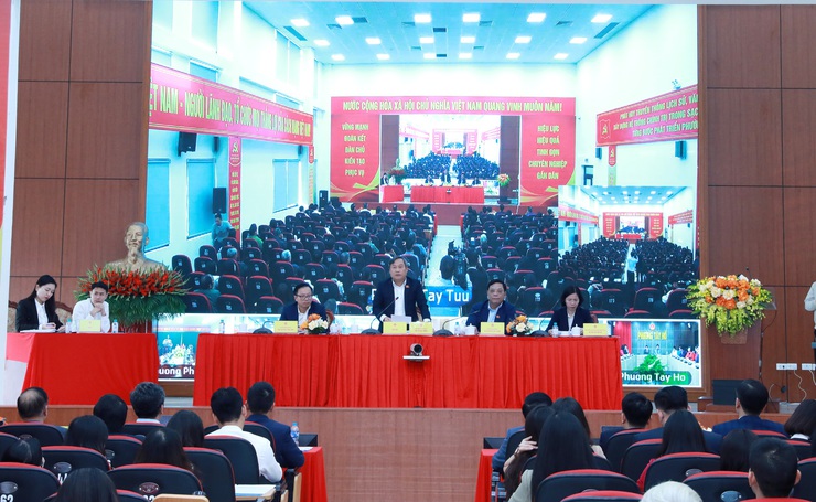 Chủ tịch UBND Thành phố Vũ Đại Thắng tiếp xúc cử tri đơn vị bầu cử số 5- Ảnh 6.