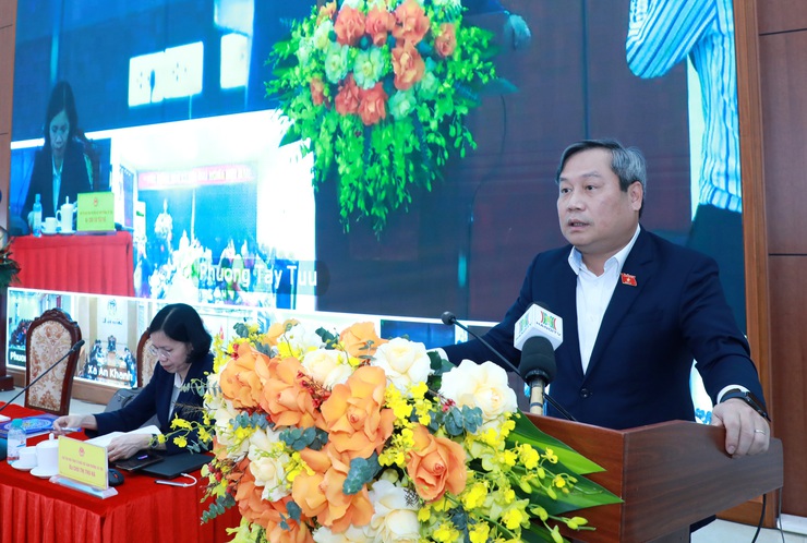 Chủ tịch UBND Thành phố Vũ Đại Thắng tiếp xúc cử tri đơn vị bầu cử số 5- Ảnh 7.