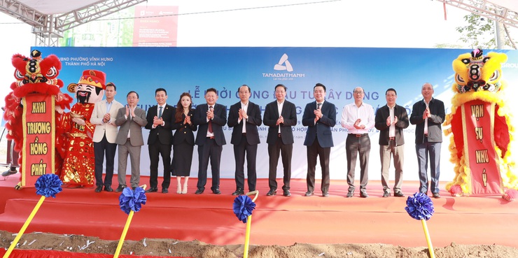 Phường Vĩnh Hưng khởi công 2 tuyến đường mở rộng không gian phát triển- Ảnh 3.