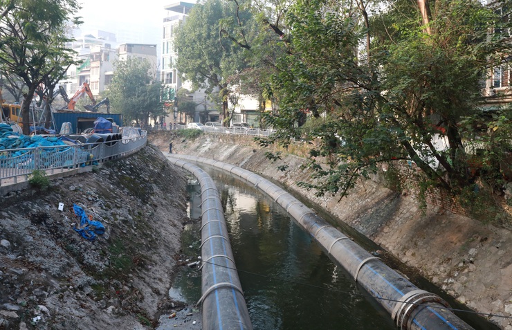 Khởi công Dự án Cải tạo, chỉnh trang, tái thiết công viên tuyến hai bên sông Tô Lịch- Ảnh 4.